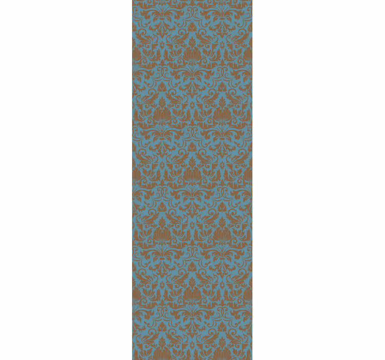 Papier peint moderne Ton de terre bleu élégant - TenStickers