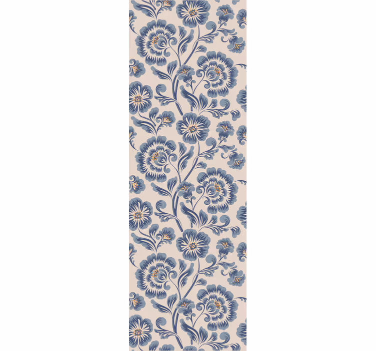 Papier peint fleuri élégance florale damassé - TenStickers