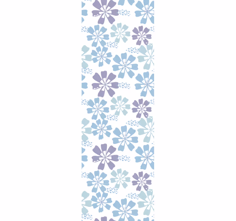 Papier peint floral style de motif floral - TenStickers