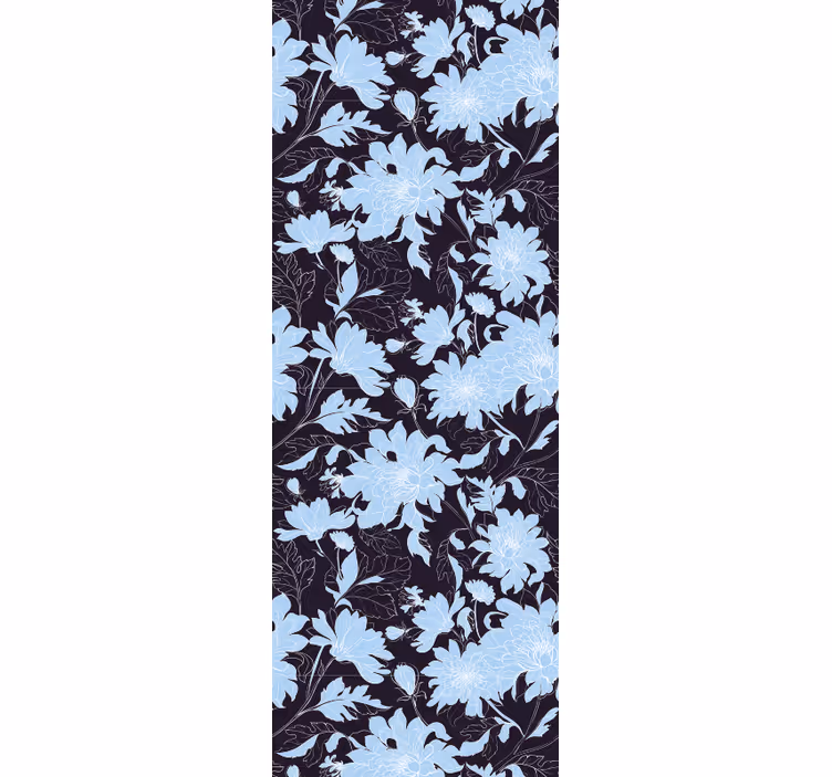 Papier peint floral motif d'accent floral - TenStickers