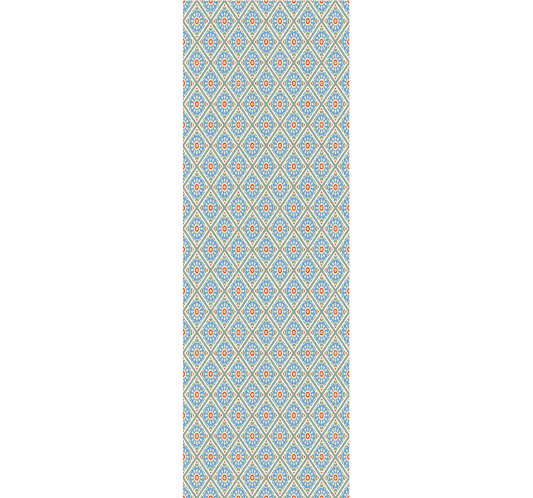 Papier peint carreaux de ciment motif carreaux - TenStickers