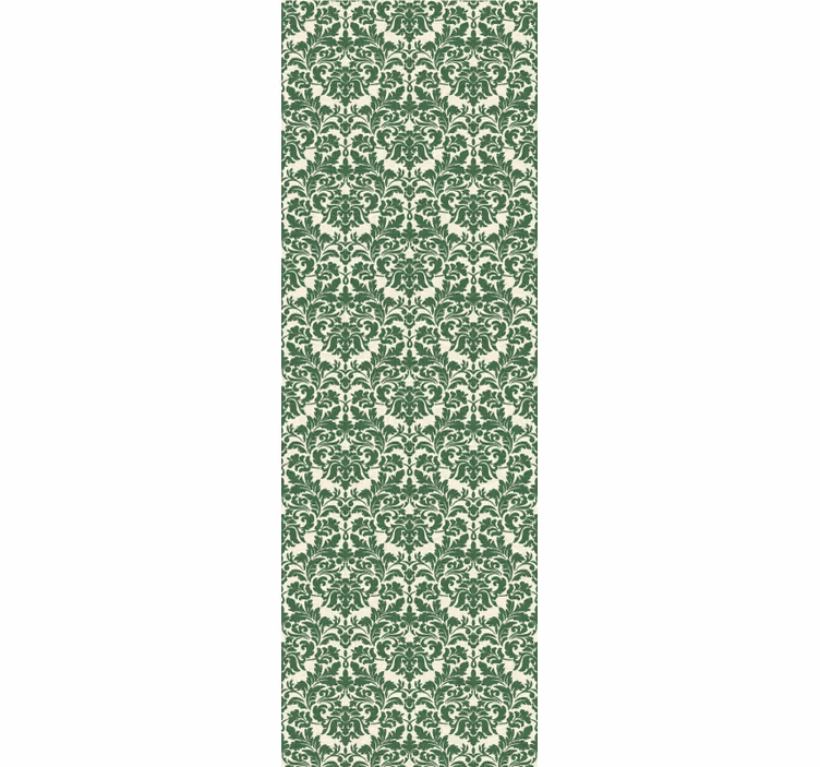 Papier peint fleuri botanique orné - TenStickers