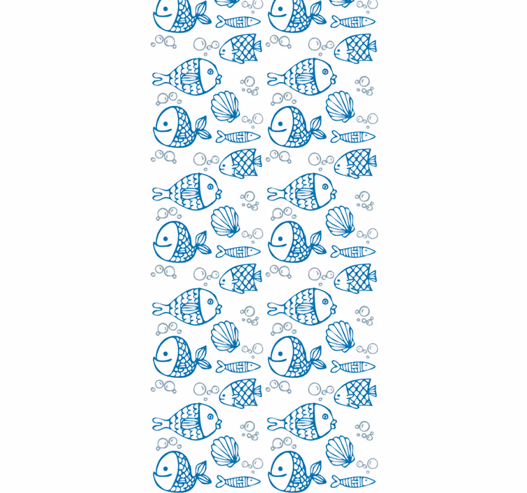Papier peint poissons amis aquatiques - TenStickers