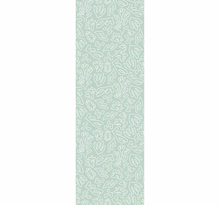 Papier peint nature Vert pense aux algues - TenStickers