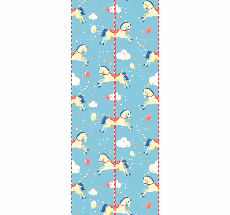 Papier peint animaux les canards de cirque délice - TenStickers
