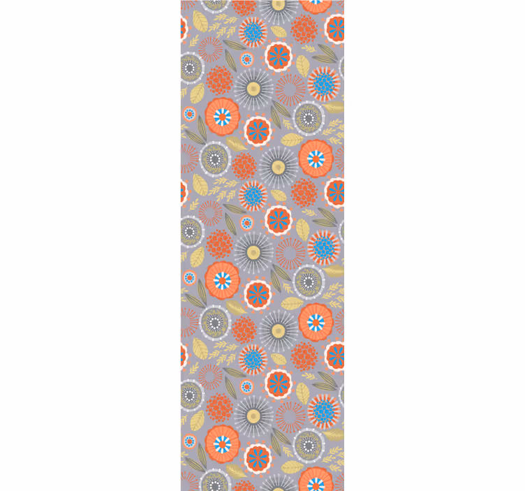 Papier peint floral explosion florale - TenStickers