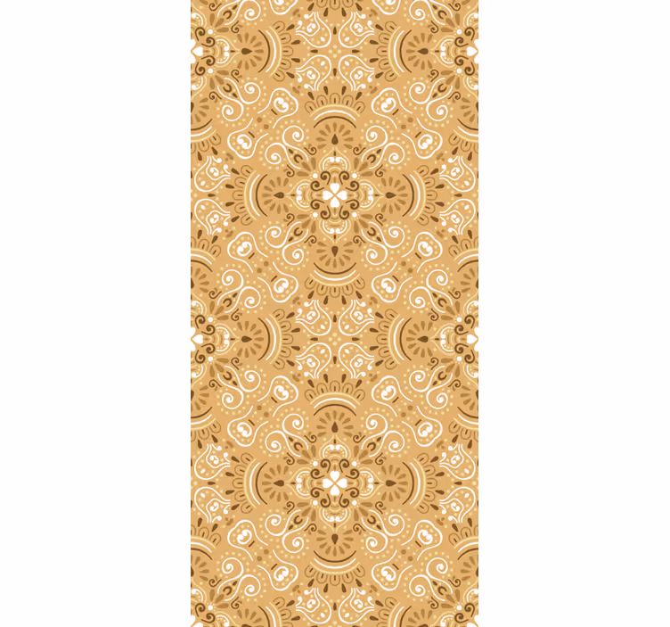 Papier peint ornemental motif de mandala complexe - TenStickers