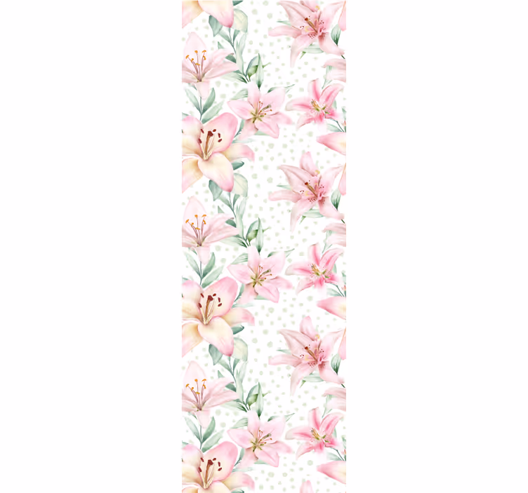 Papier peint floral symphonie florale - TenStickers