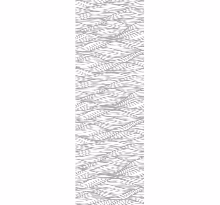 Papier peint moderne Vague textures fond blanc - TenStickers