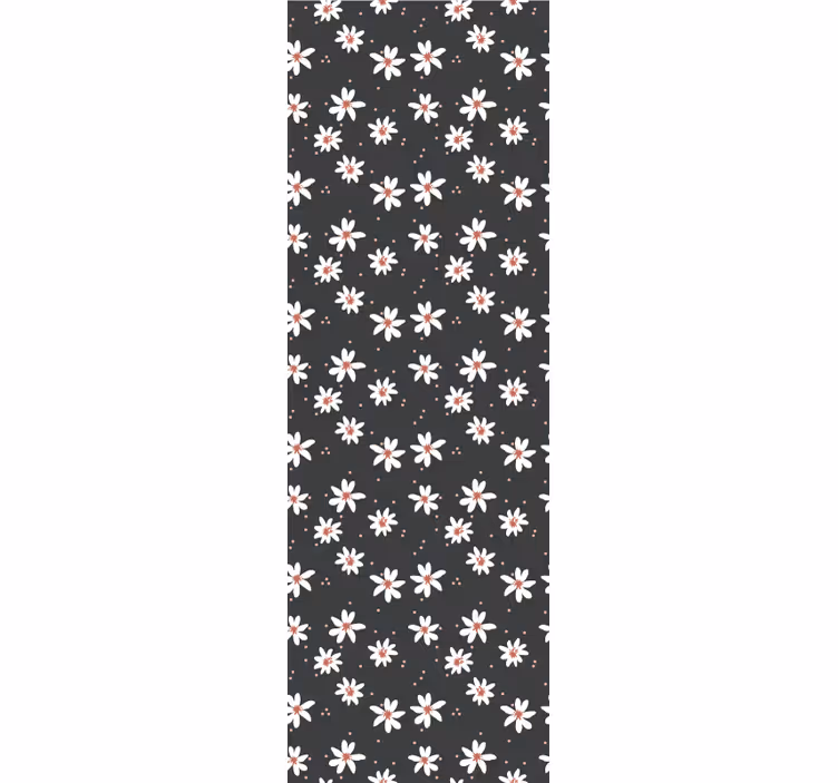 Papier peint floral motif répété - TenStickers