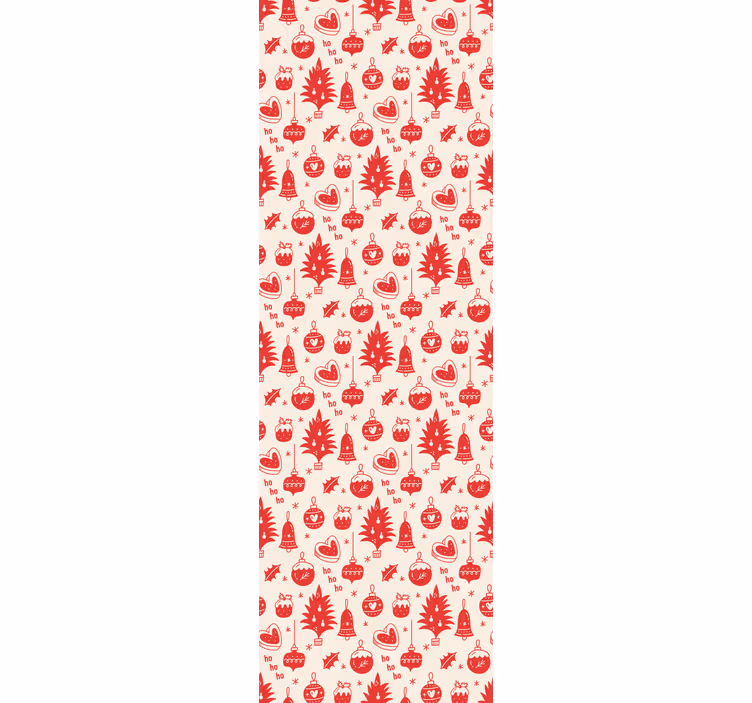 Papier peint Noël modèles de fêtes de fin d'année - TenStickers
