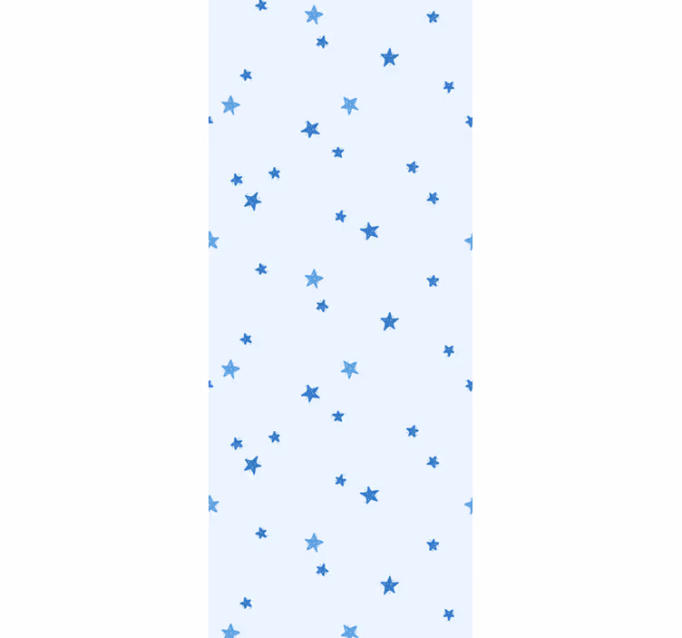 Papier peint étoiles ambiance chambre étoilée - TenStickers