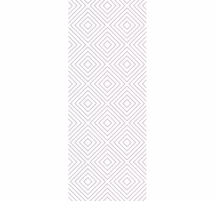 Papier peint formes géométriques diamant - TenStickers