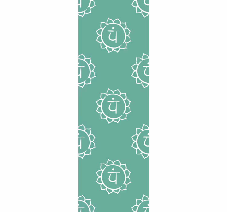 Papier peint ornemental mandala du soleil - TenStickers