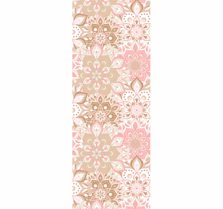 Papier peint fleuri élégance fleurie et ornée - TenStickers