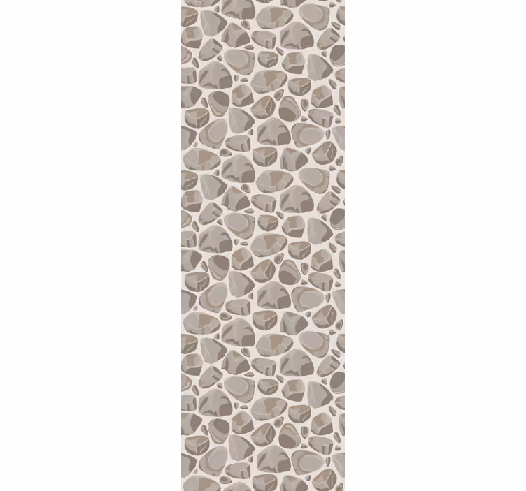 Papier peint imitation pierre Effet pierres rustiques style "japa - TenStickers