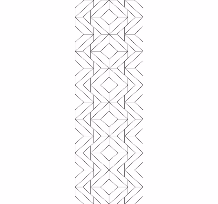 Papier peint formes géometriques éléments à motifs modernes - TenStickers