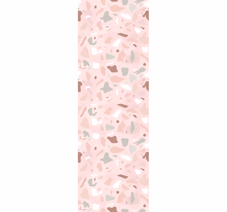 Papier peint motif formes abstraites douces - TenStickers
