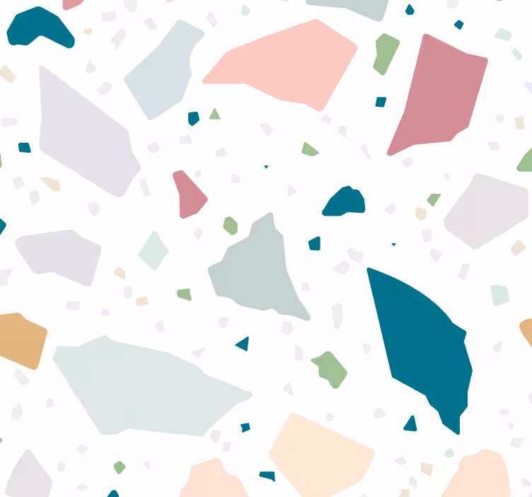 Papier peint cuisine  terrazzo méditerranéen - TenStickers