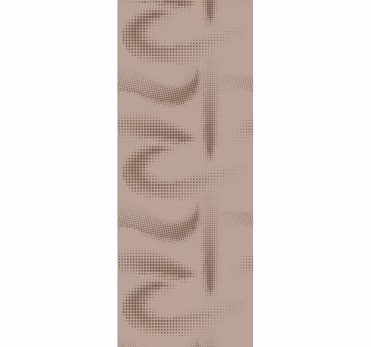 Papier peint autres textures vagues à motifs effet sable - TenStickers