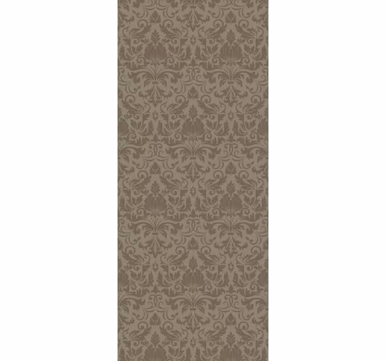 Papier peint baroque imitation velours floqué - TenStickers