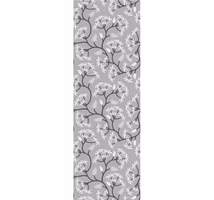 Papier peint nature Arbres minces de style classique - TenStickers