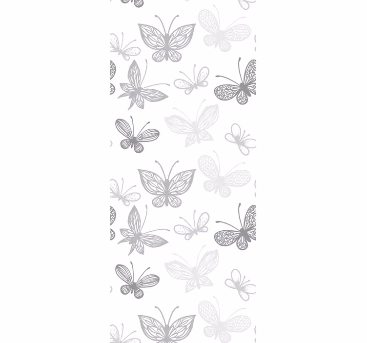 Papier peint salle de bain Petit  papillon - TenStickers