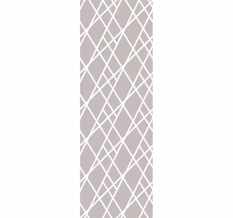 Papier peint salon Lignes irrégulières japandi avec fond beige - TenStickers