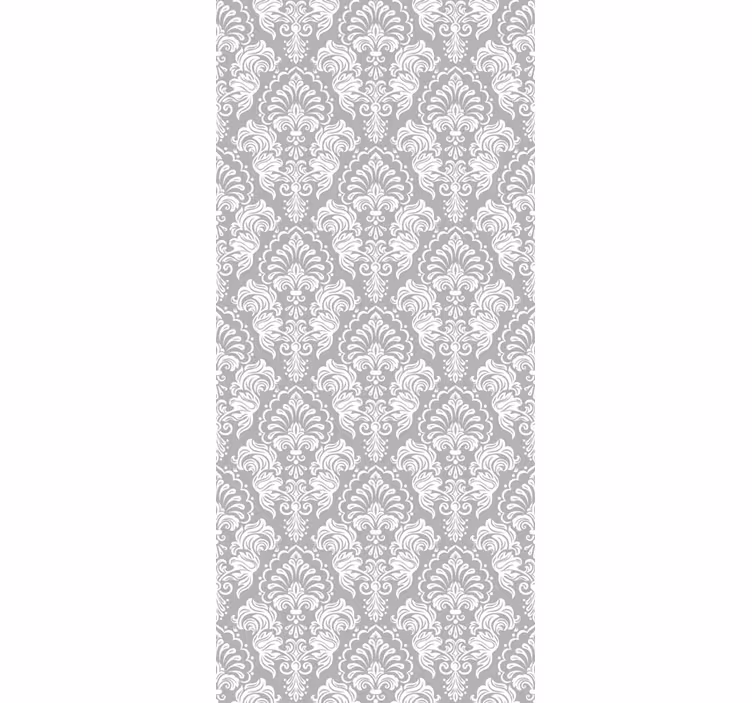 Papier peint baroque motif damassé élégant - TenStickers