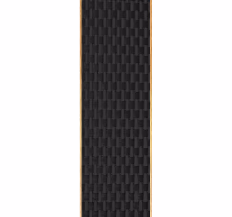 Papier peint bois Osier français noir de style bois - TenStickers