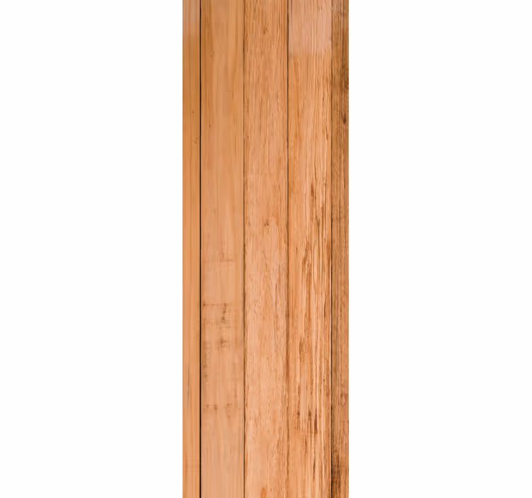 Papier peint bois Planches de bois usées marron chaud - TenStickers
