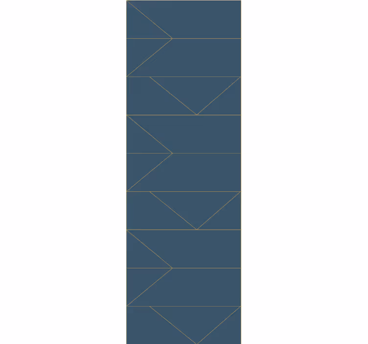 Papier peint design  géométrique de lignes fines - TenStickers