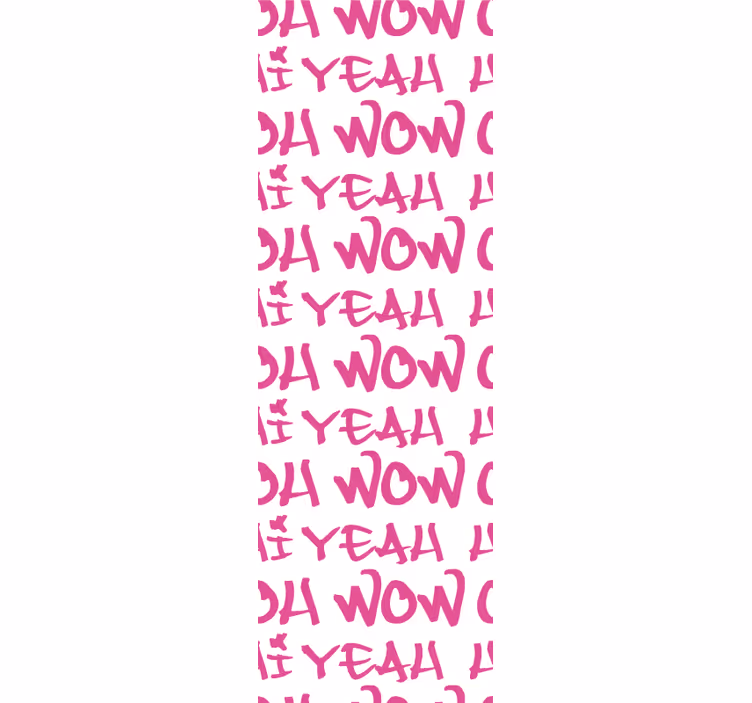 Papier peint texte conception de phrases expressives - TenStickers