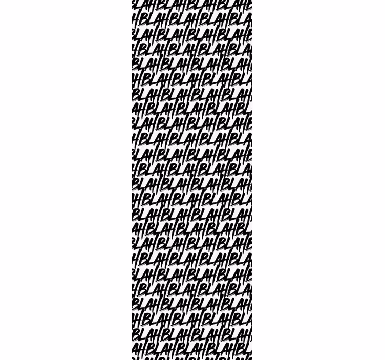 Papier peint chambre ado  de texte bla - TenStickers