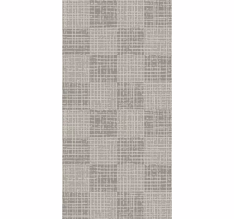 Papier peint effet béton motif de grille texturé - TenStickers