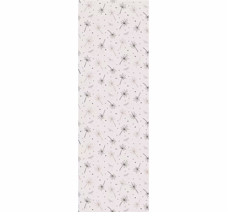 Papier peint nature Herbe fine de style scandinave - TenStickers
