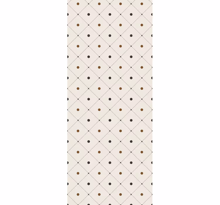 Papier peint carré Motifs de points géométriques - TenStickers