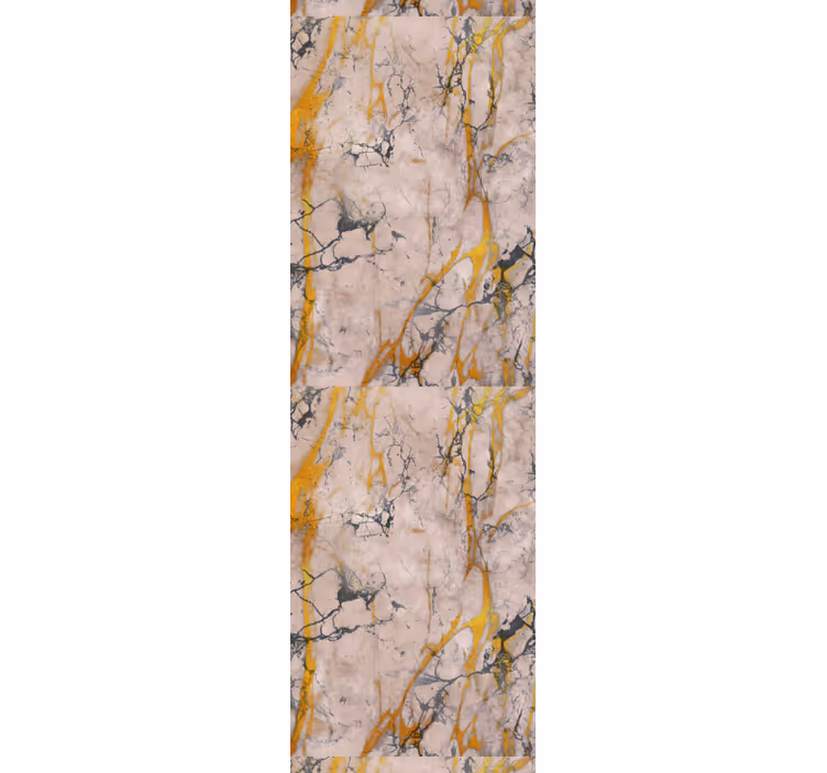 Papier peint effet marbre Marbre doré chaud - TenStickers
