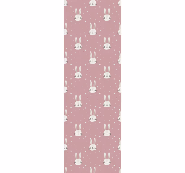 Papier peint enfant  "bohème" rose - TenStickers