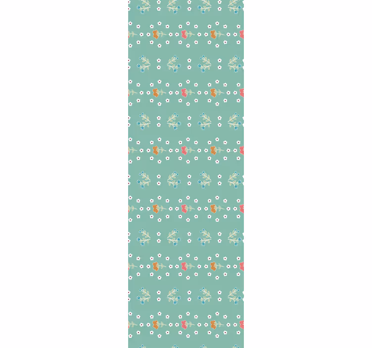 Papier peint fleur  "mamie chic" - TenStickers