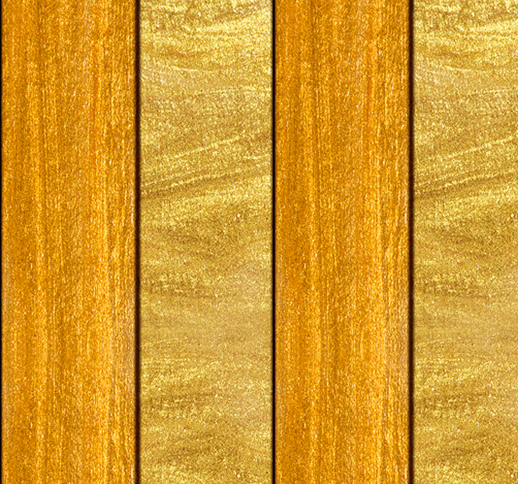 Papier peint salon finition en bois texturé - TenStickers