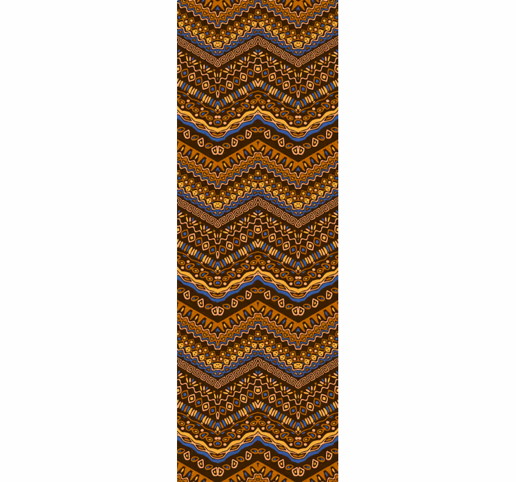 Papier peint design Style africain de modèle tribal - TenStickers