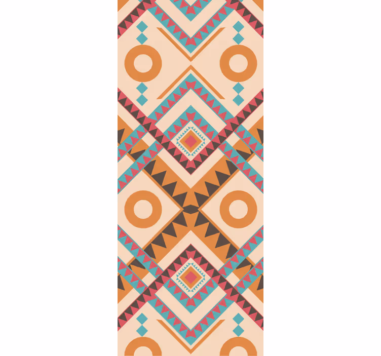 Papier peint texture  de diamants multicolores - TenStickers