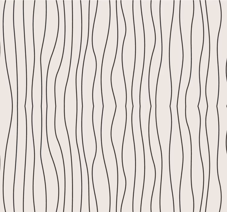 Papier peint ligne verticale Rayures lignes nordiques - TenStickers