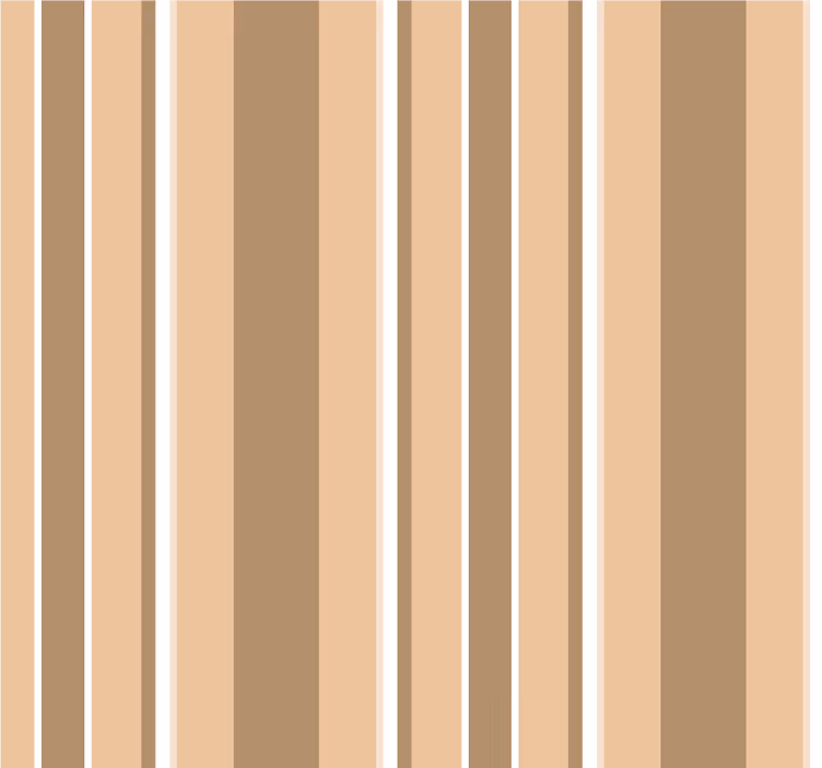 Papier peint ligne verticale Palette de couleurs tropicales - TenStickers