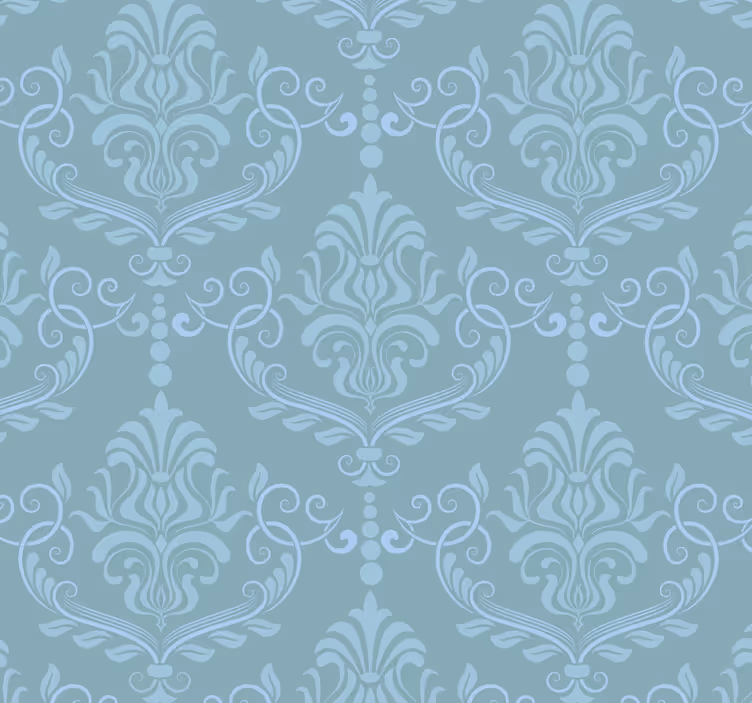 Papier peint baroque style élégant et orné - TenStickers