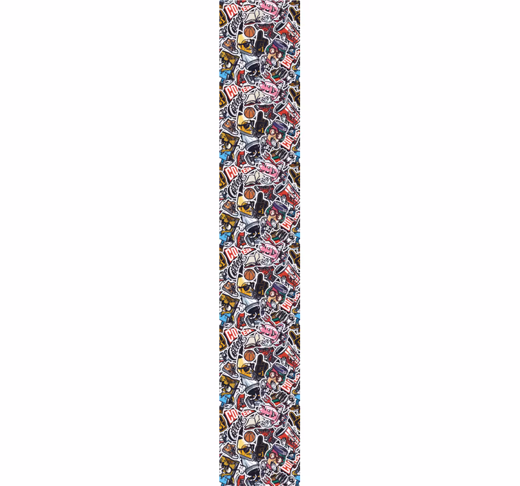 Papier peint art Bombe autocollant urbain - TenStickers