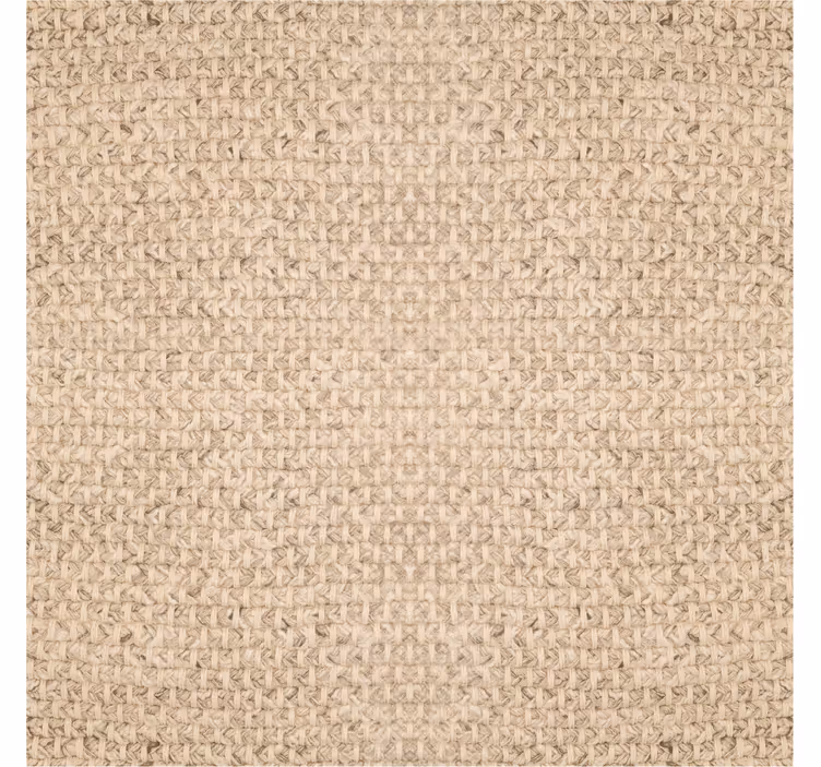 Papier peint salon tissu beige - TenStickers