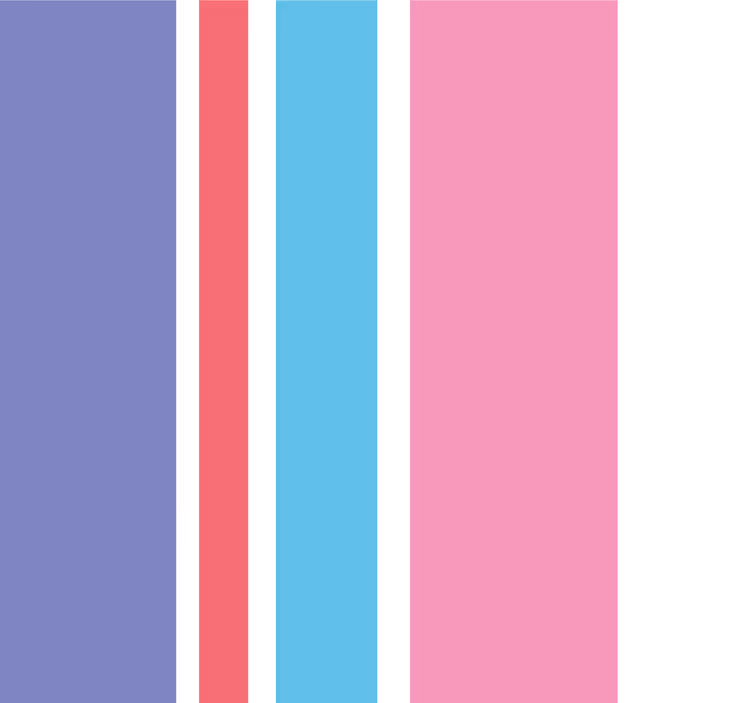 Papier peint ligne verticale violet et rose - TenStickers