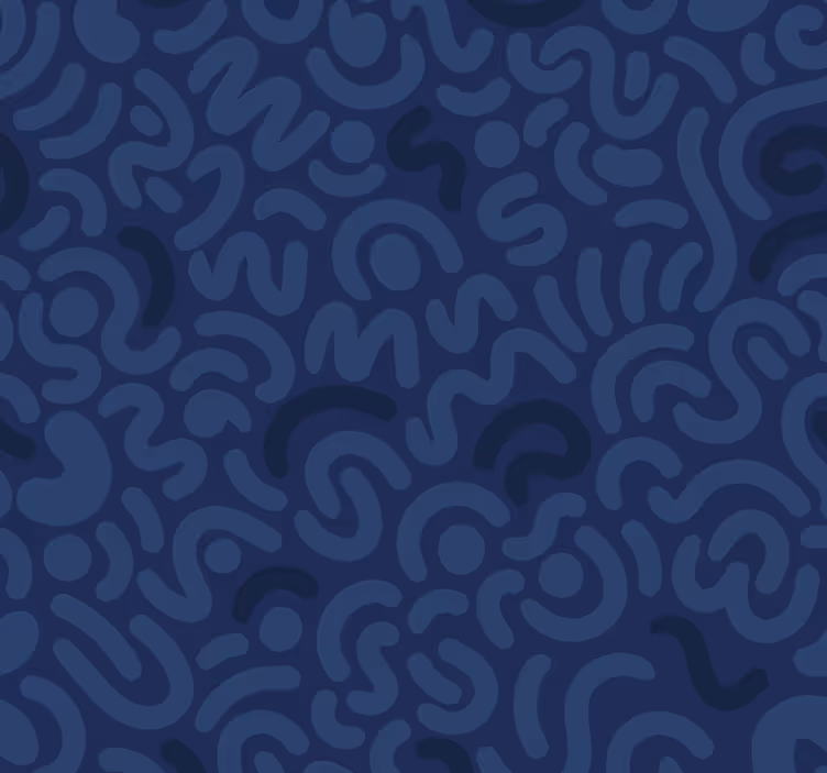 Papier peint chambre adulte bleu marine abstrait - TenStickers